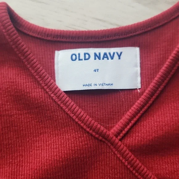 Old Navy Toddler Girl's Mock Wrap Dress - Picture 3 of 7